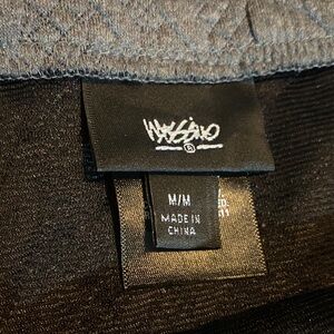 Mossimo Supply Co. Gray Midi Skirt